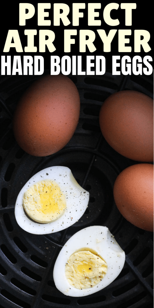 Air fryer hard boiled eggs Berry&Maple