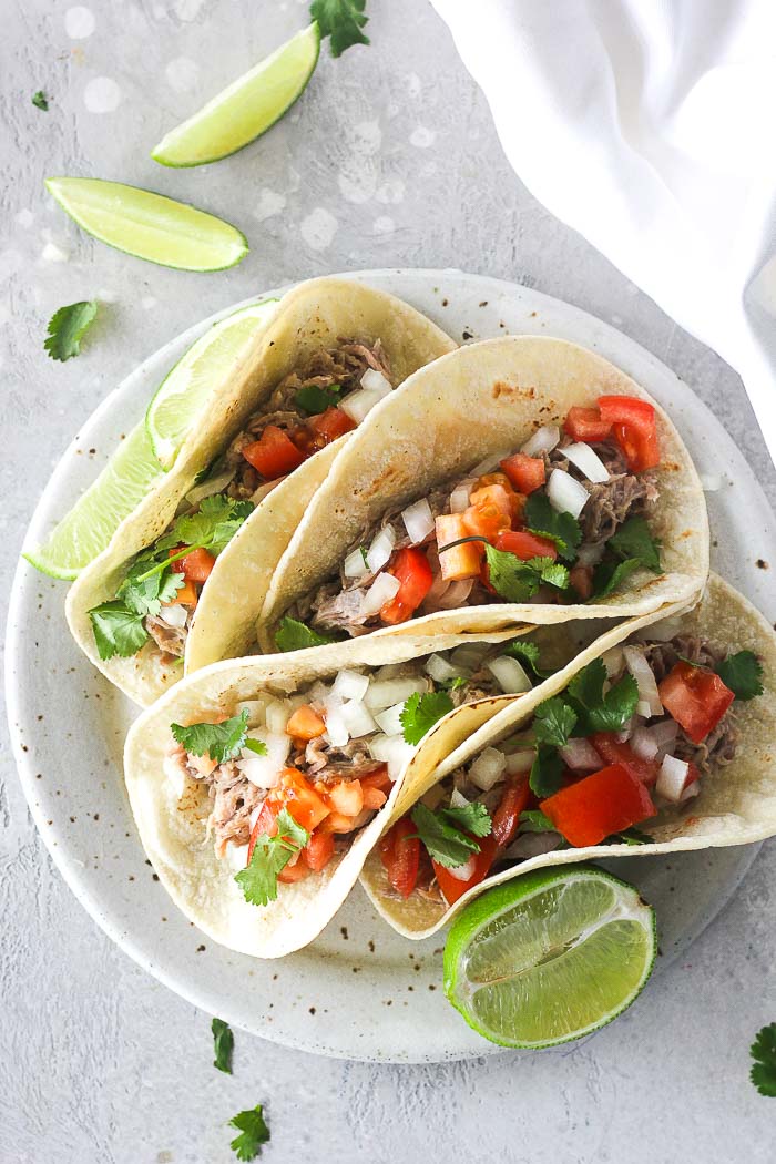 The best Instant pot pork tacos Berry&Maple