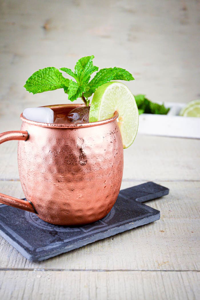 Kentucky Mule cocktail recipe Berry&Maple