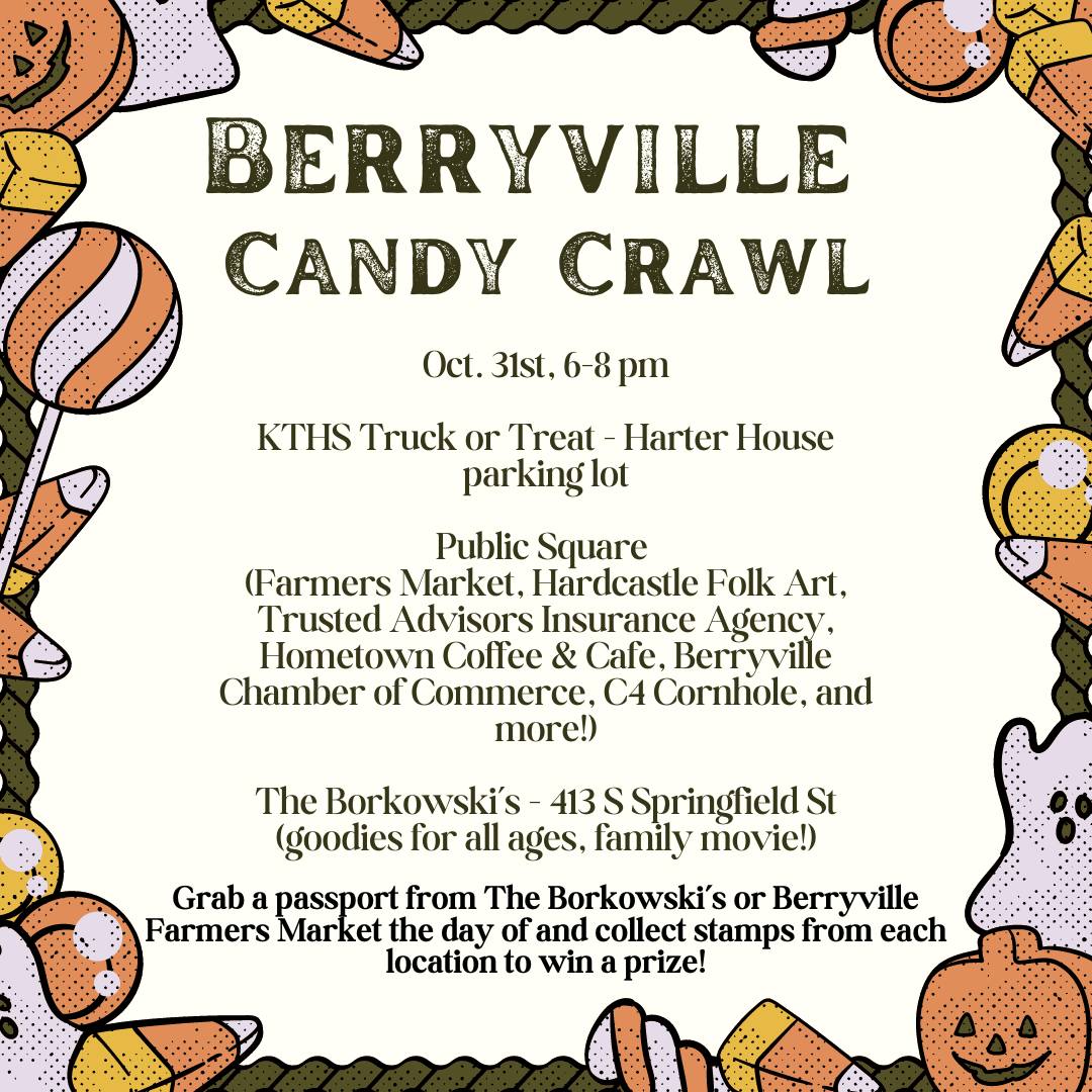 Community Candy Crawl City of Berryville, Arkansas