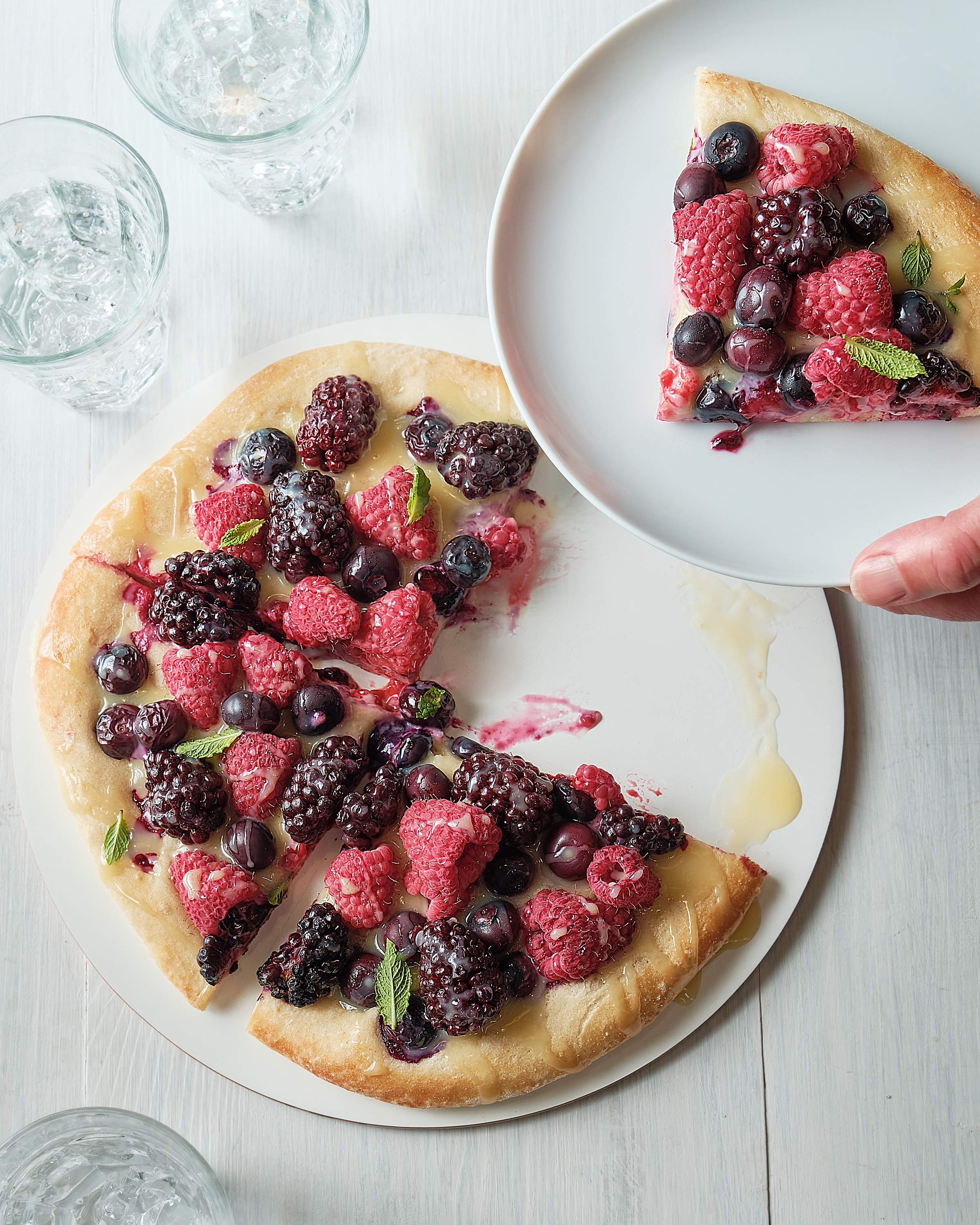 The Sweet Taste of Eataly, Chocolate Berry Pizza recipe BerryWorld