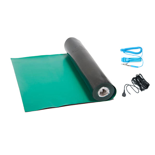 2 Ft. x 3 Ft. ESD Soldering Mat Kit, Green Color Bertech