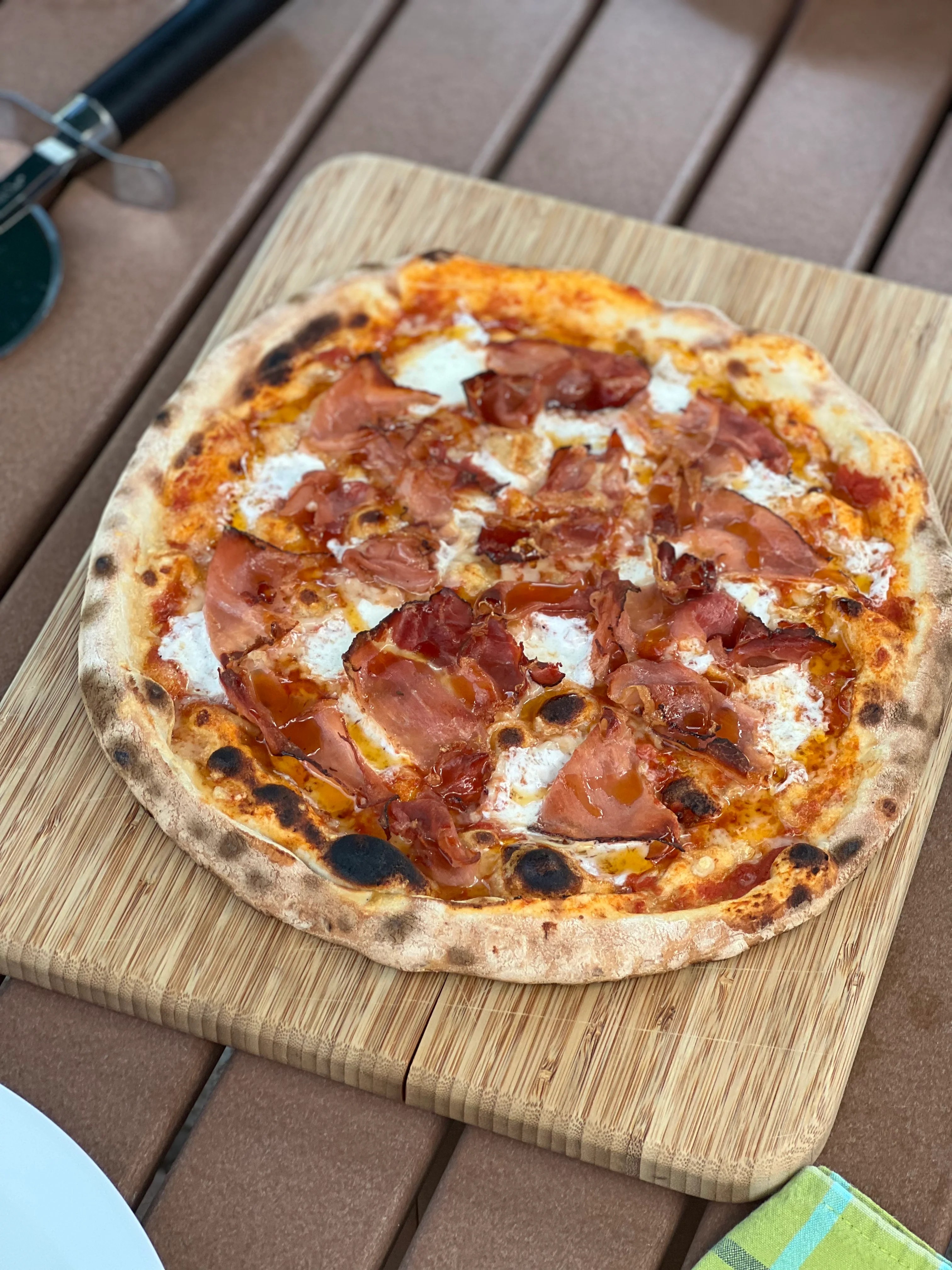 LIMITED EDITION Brick Red Bertello 12" SimulFIRE Outdoor Pizza Oven