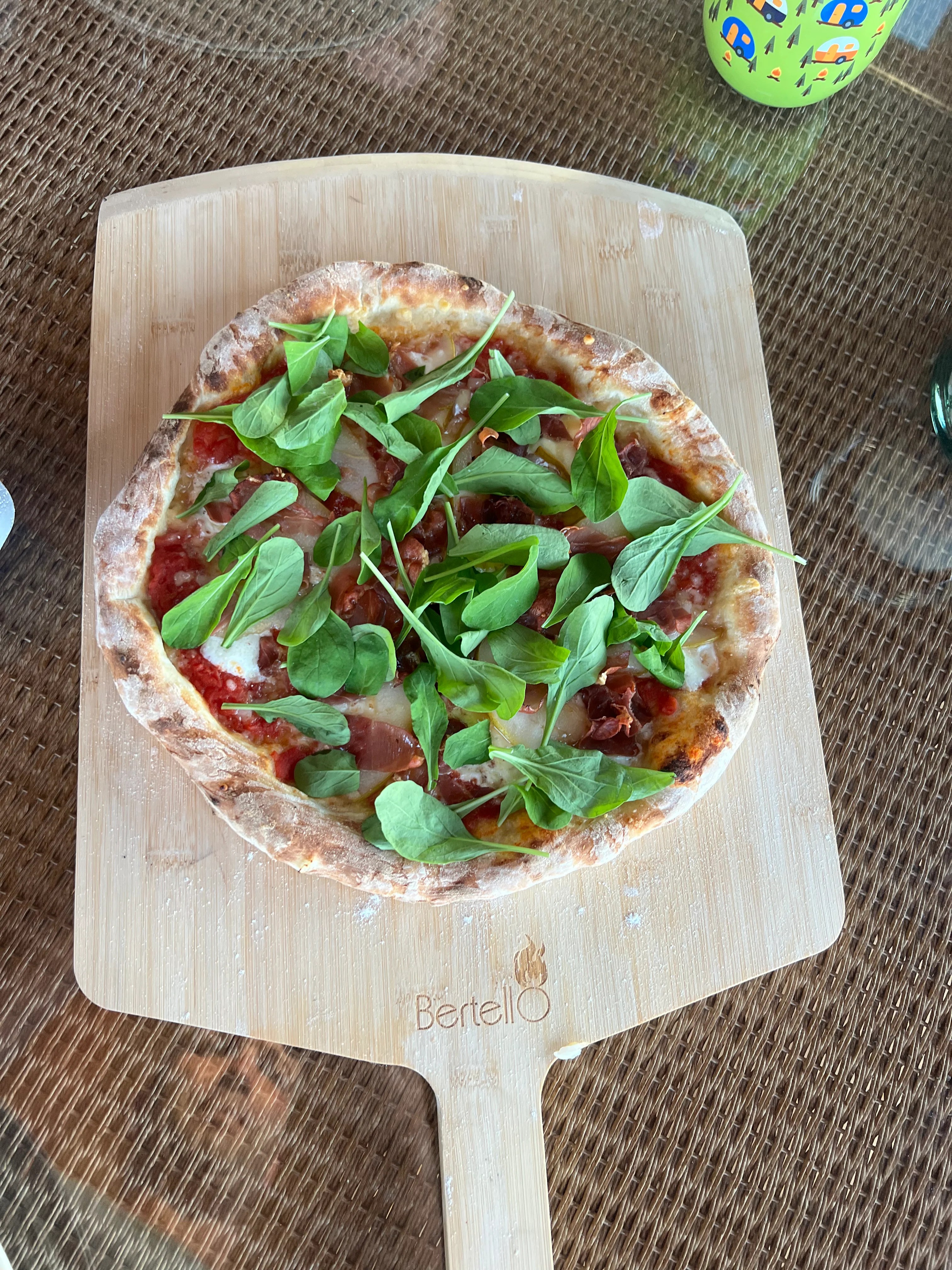 LIMITED EDITION Brick Red Bertello 12" SimulFIRE Outdoor Pizza Oven