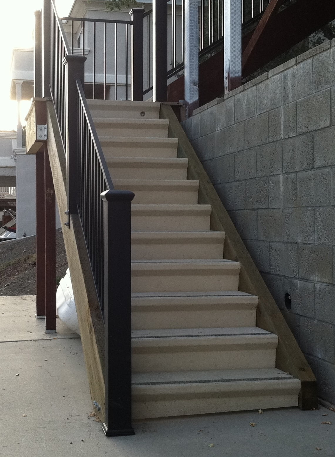 Concrete Stair Treads & Landing Platforms Concrete products for architects Bertelson Precast