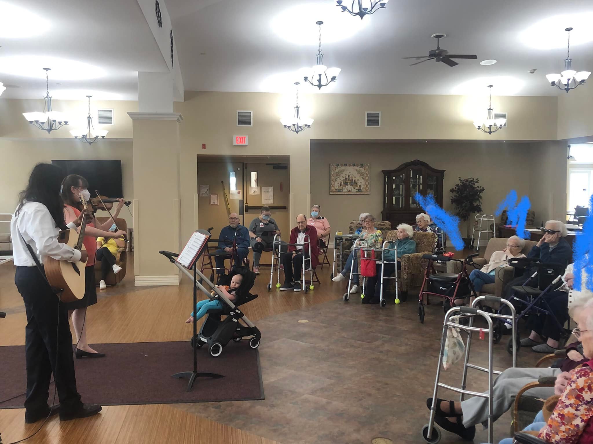 Maple Manor Care Center Langdon Performance Tamara Bertram String Studio