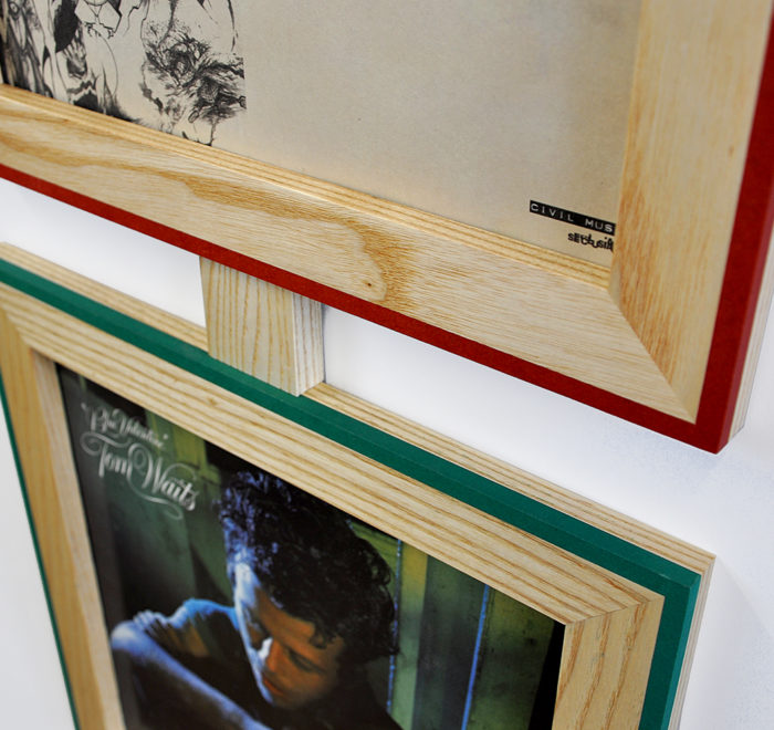 LP Vinyl Display frames stylish framing for records