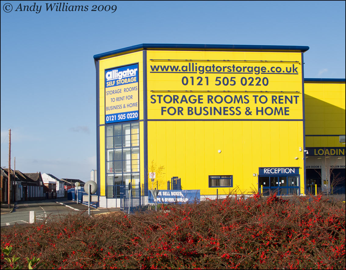 Alligator Storage building, Wednesbury