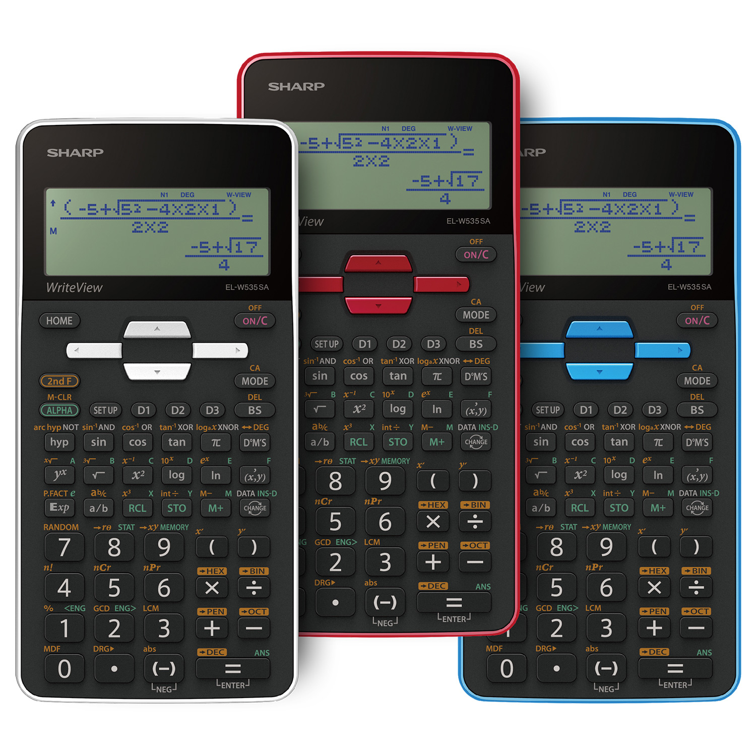 Sharp ELW535SA Scientific Calculator Get Sharp, Be Sharp Get Sharp