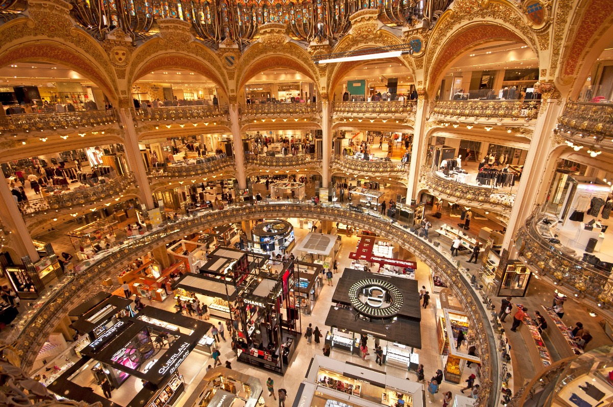 The new Galeries Lafayette on Champs Elysées BeSisluxe
