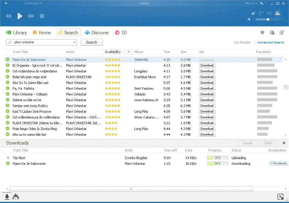 iMesh program za besplatno skidanje muzike