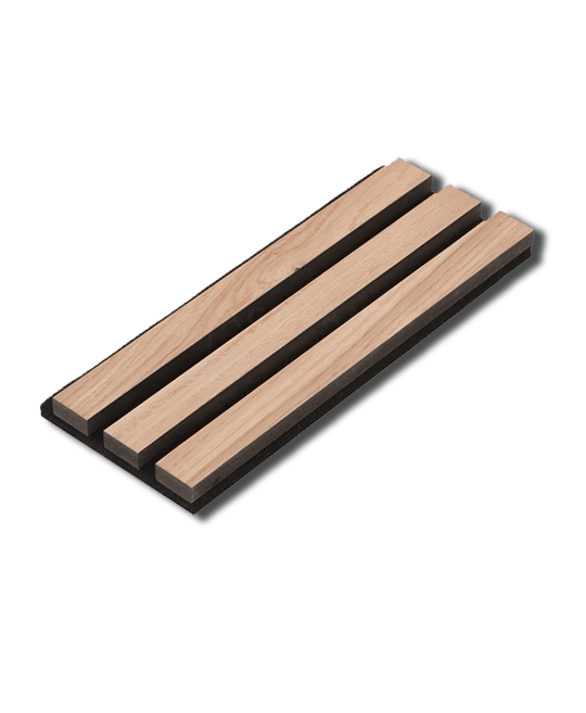 Acupanel wood panelling for dining table bases Bespoke Tables