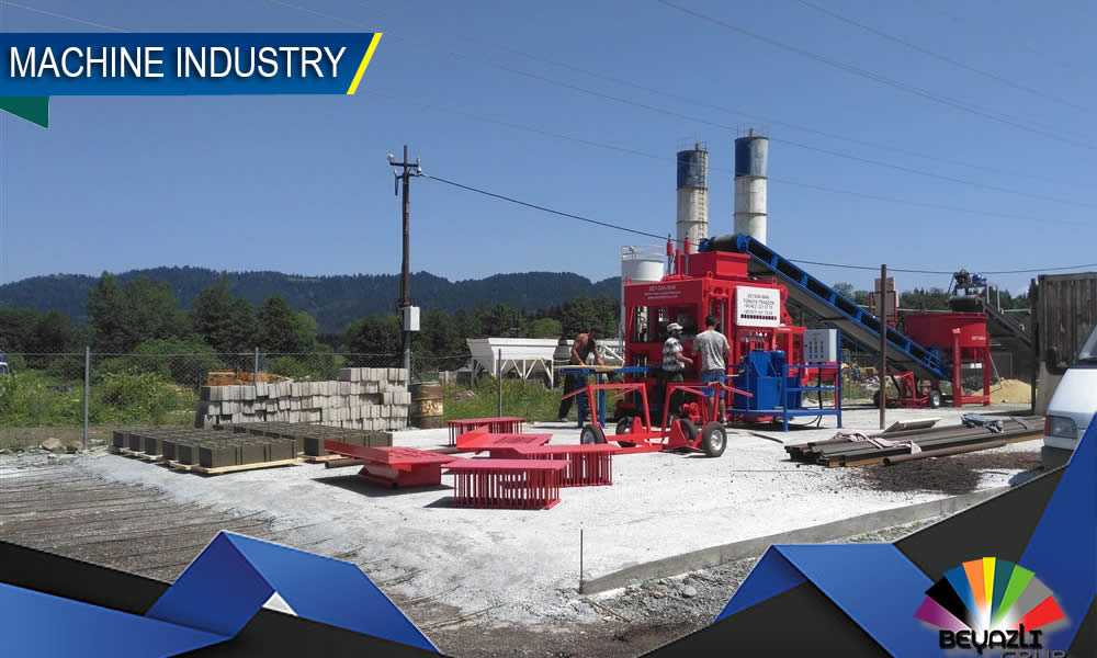 BESS ماكينة بلوك مصنع بلوك صغير