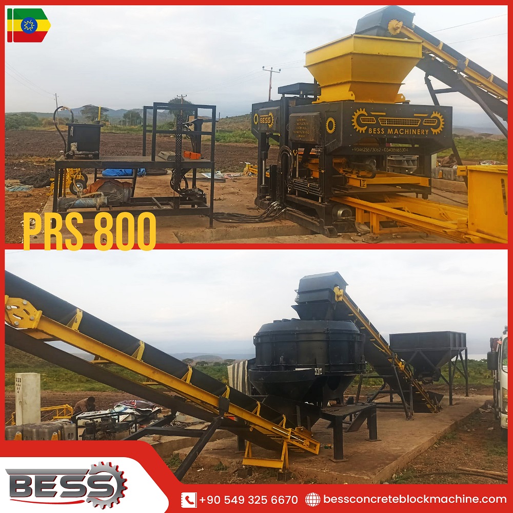 Concrete block machine In Ethiopia BESS