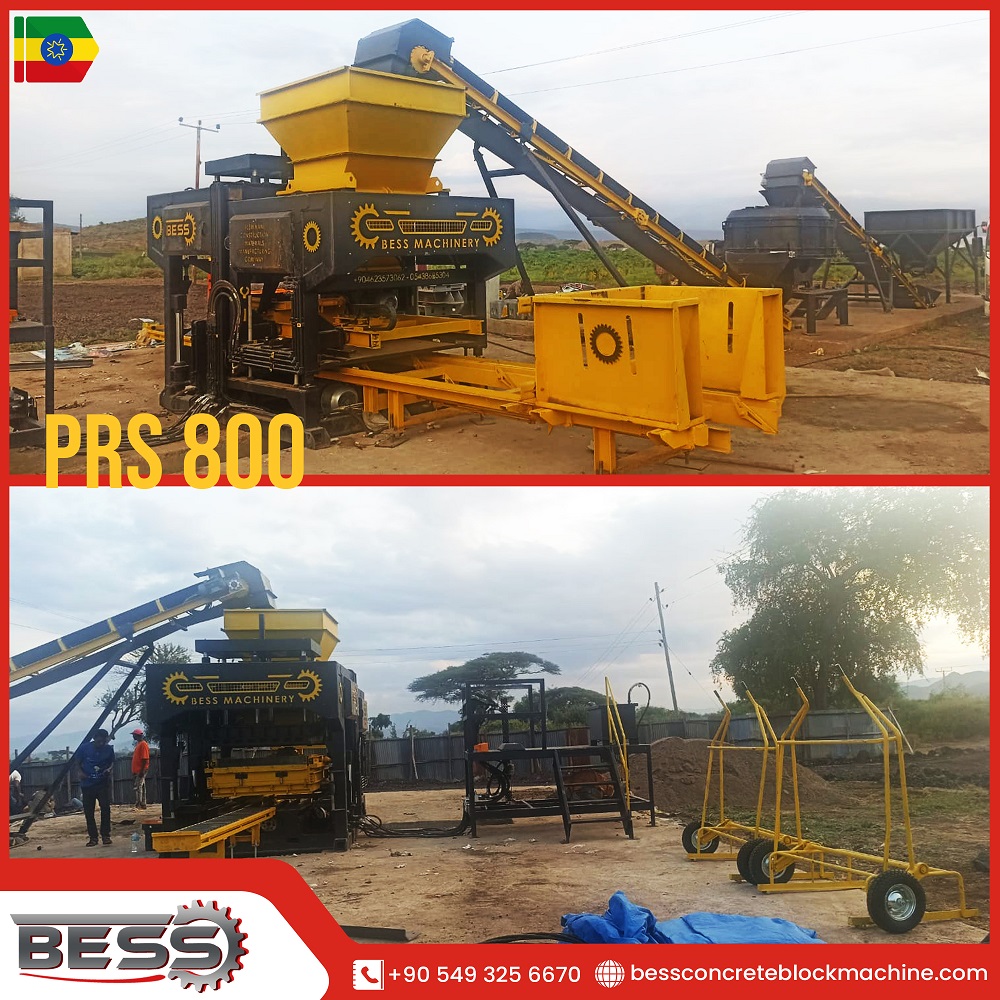 Concrete block machine In Ethiopia BESS