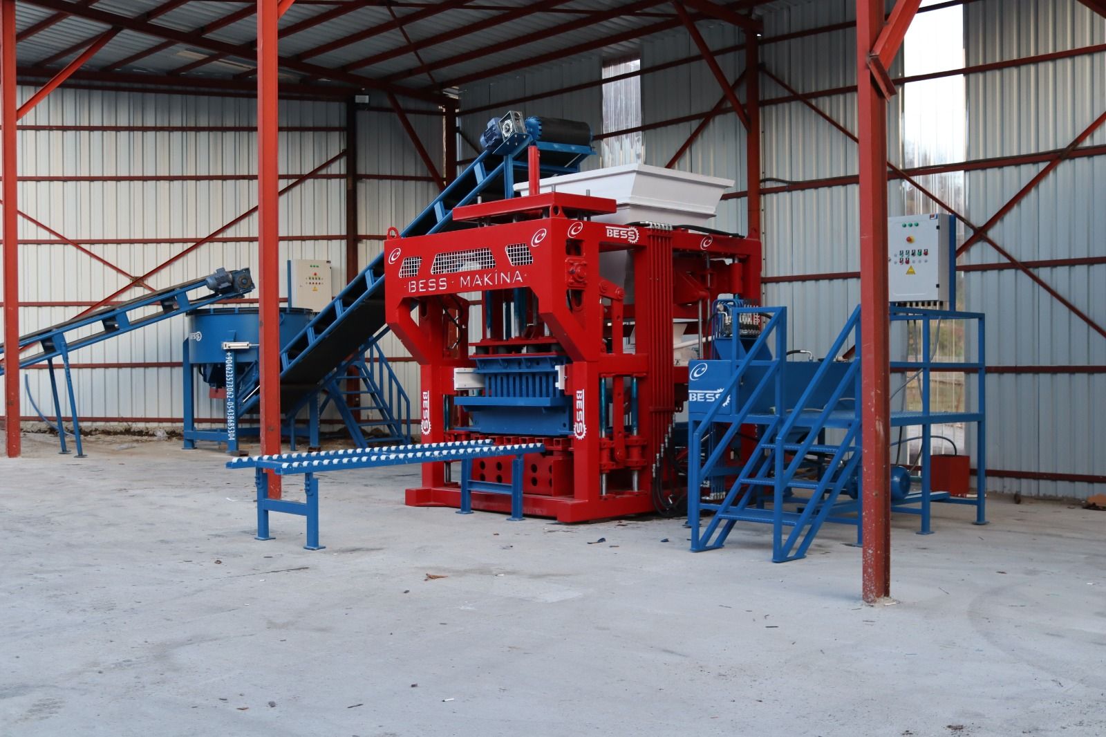 Concrete Block Machine For Sale BESS