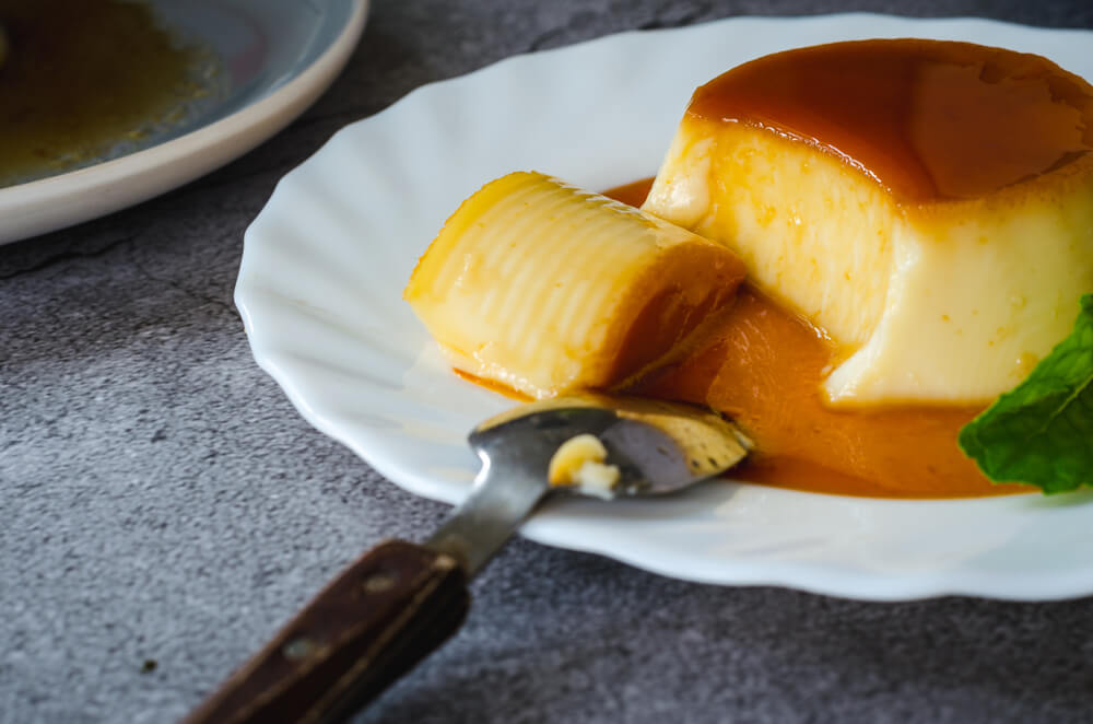 Rezept für leckern spanischen Flan (Karamellpudding) Besser Gesund Leben