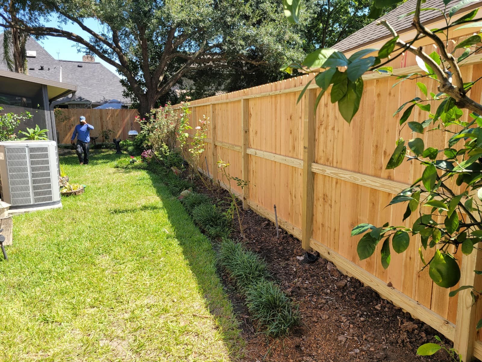Vertical Fence With Beveled Rot Board Best Fence