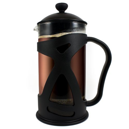 Kona French Press Gourmet Coffee Press & Tea Maker Serve One Large (32 oz 34 ounce, 8 cup