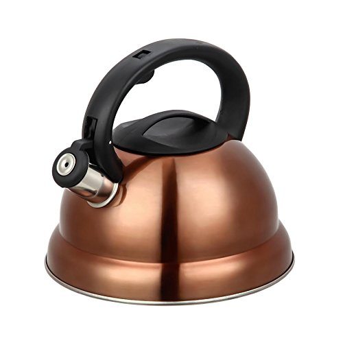 3 Quart Whistling Tea Kettle Modern Stainless Steel Whistling Tea Pot