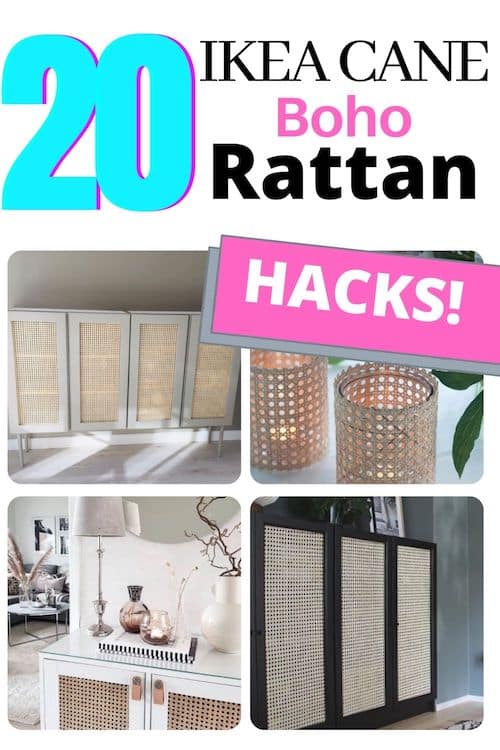 20 Rattan Cane Ikea Hacks Boho Ikea Hacks best 4