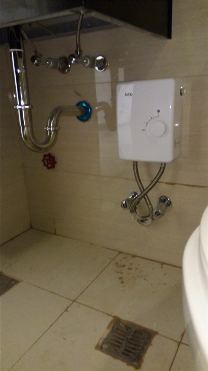 BMT60 AEG MultiPoint Water Heater Installation Viceroy Tower 1, McKinley Hills Taguig City