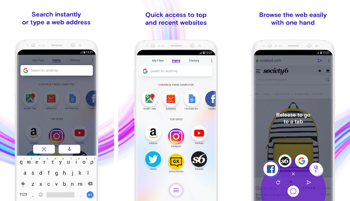 Opera Touch review Browser with cryptocurrency mining protection