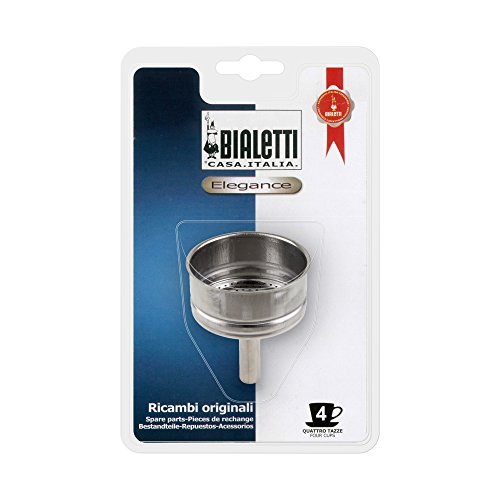 Bialetti 06841 4Cup Replacement Funnel, Stainless Steel Best