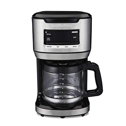 Hamilton Beach 46390 Programmable FrontFill Coffee Maker, ExtraLarge