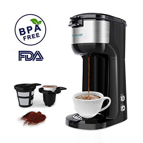 Coffee Maker Single Serve, HAMSWAN Single Cup Coffee Machine K Cup