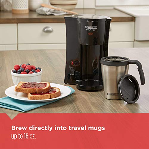 BLACK+DECKER DCM18S Coffeemaker, 1, Black/Stainless Steel Best