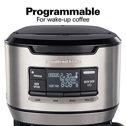 Hamilton Beach Programmable FrontFill Coffee Maker with Thermal Carafe