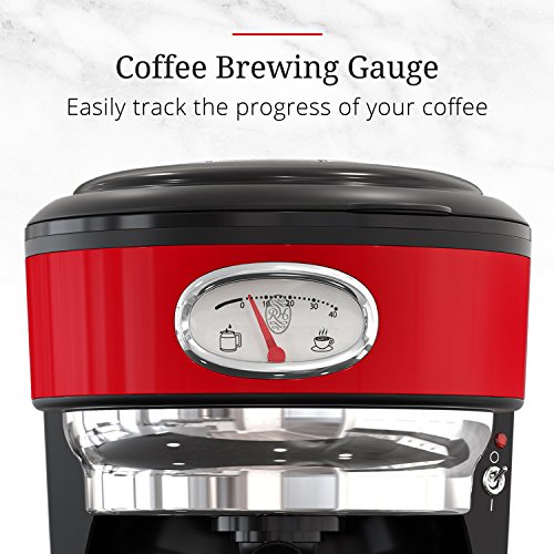 Russell Hobbs CM3100RDR Retro Style 8Cup Coffeemaker, Red Best