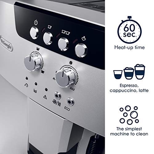 De’Longhi ESAM04110S Magnifica Fully Automatic Espresso Machine with