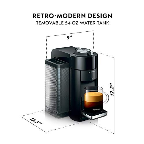 Nespresso Vertuo Coffee and Espresso Machine Bundle by De’Longhi with