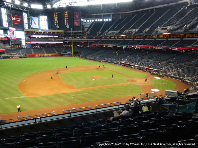 Arizona Diamondbacks Seating Best Seats at Chase Field