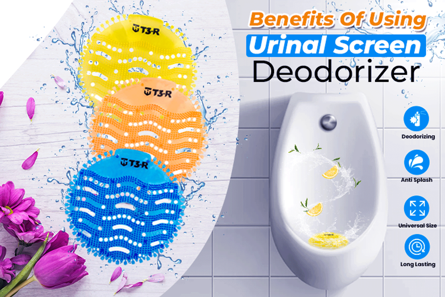 Benefits Of Using Urinal Screen Deodorizer
