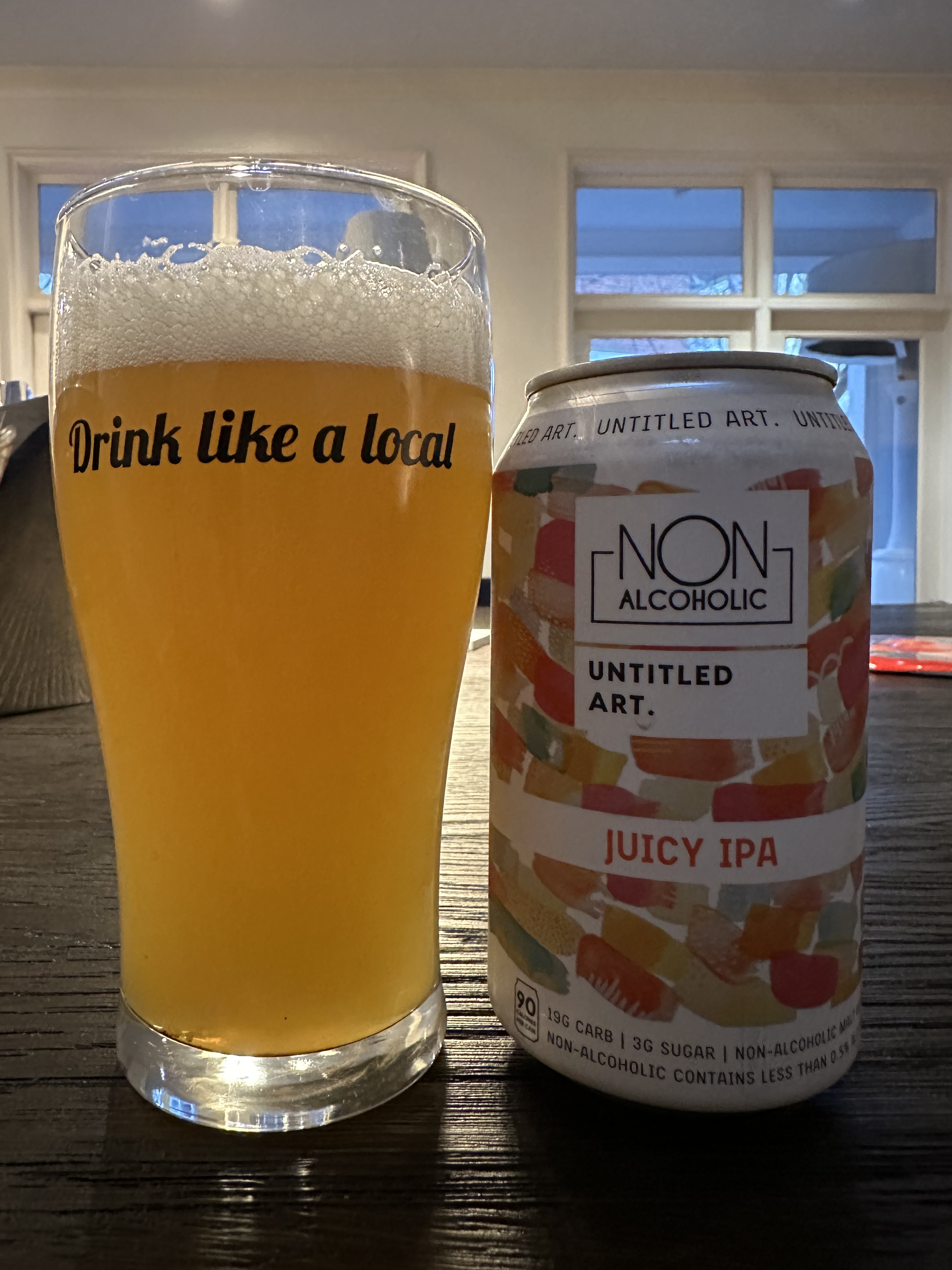 Untitled Art NONAlcoholic Juicy IPA Best Beer Blog