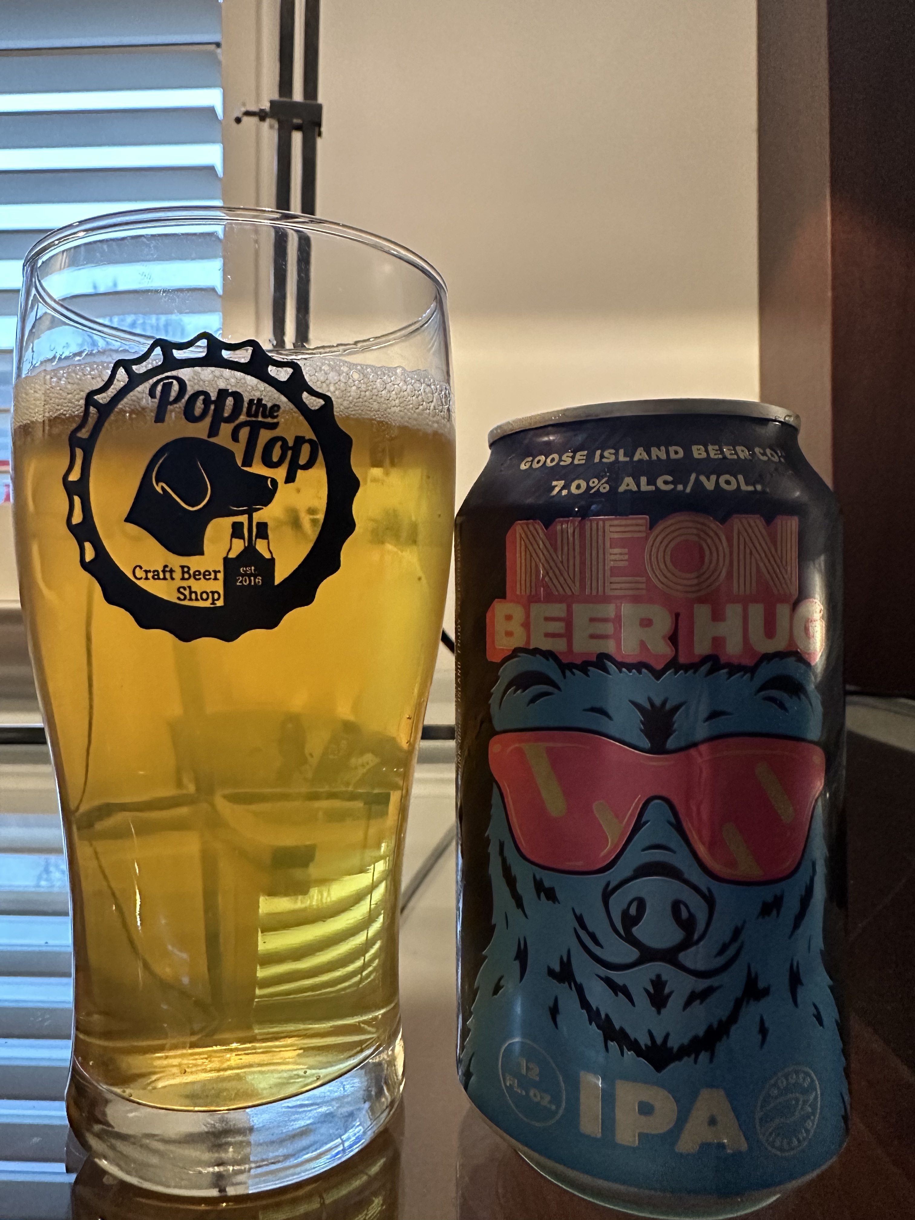 Goose Island Beer Co. Neon Beer Hug IPA Best Beer Blog