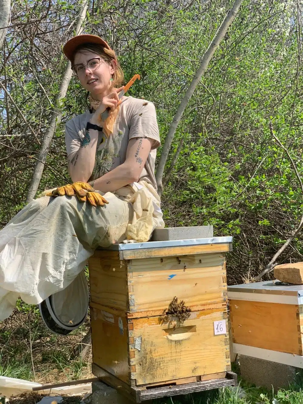 NextGen Beekeeper Emily Lawes, Lead Beeekeper The Best Bees Company