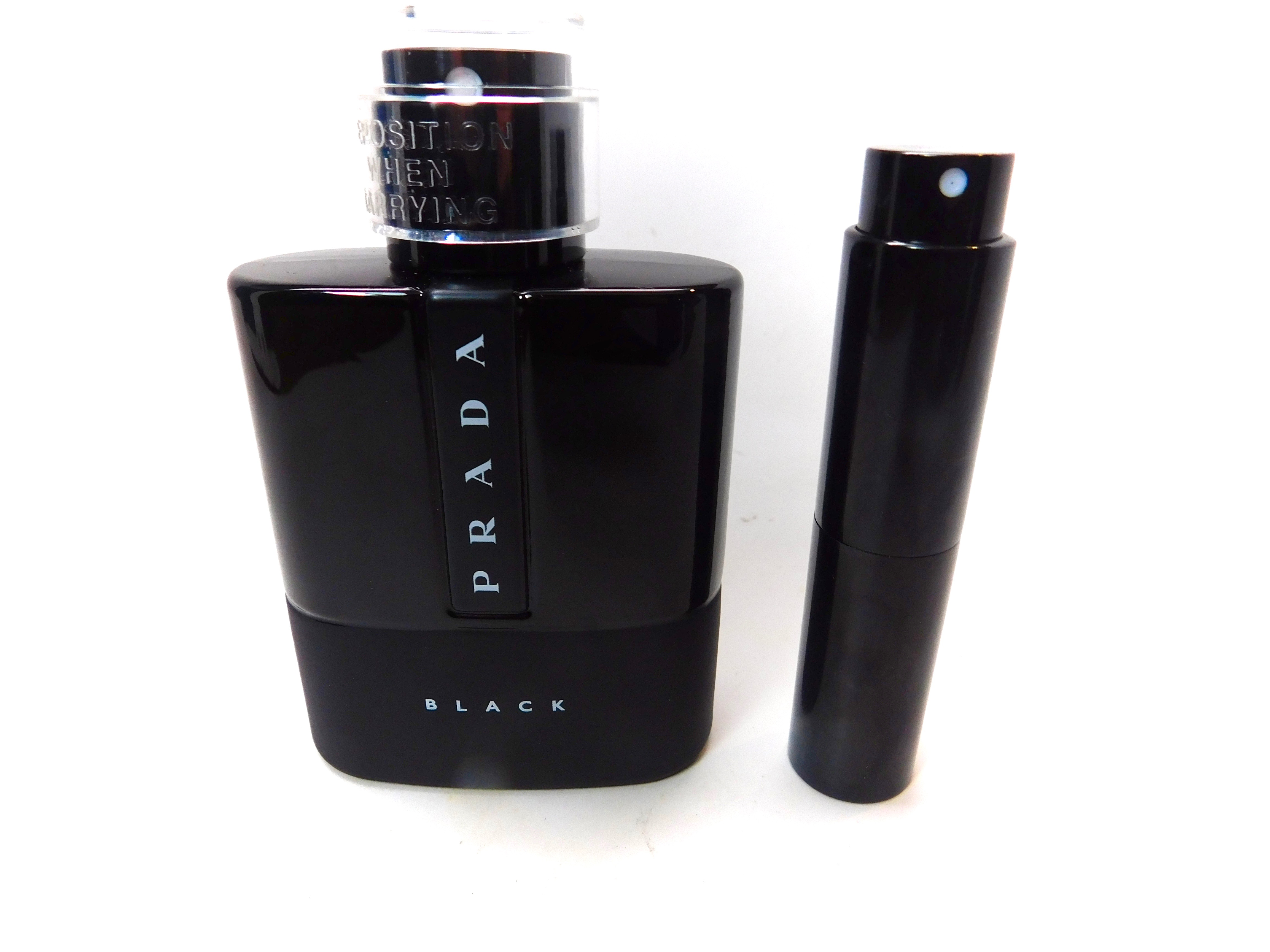 Prada Luna Rossa Black 8ml Travel Sample Atomizer Cologne Parfum