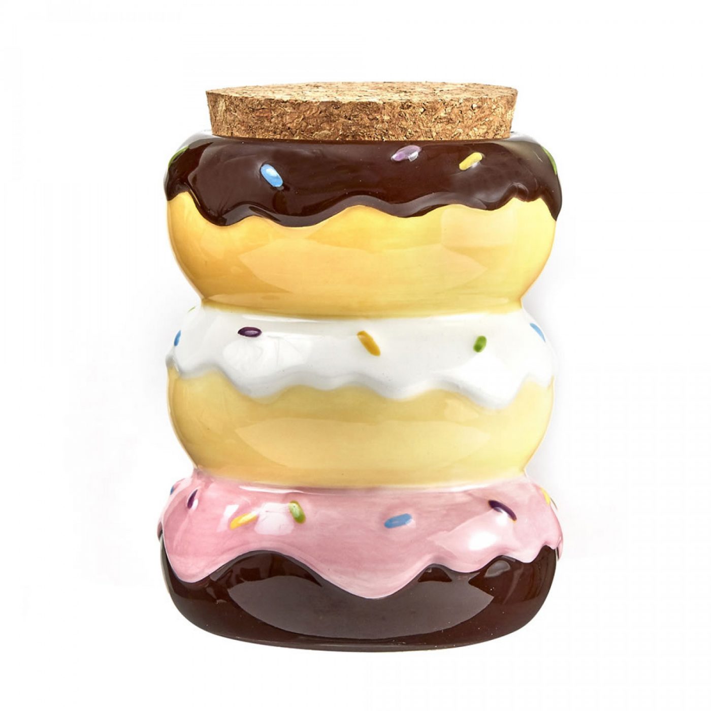 Donut Ceramic Stash Jar Best Buds Forever