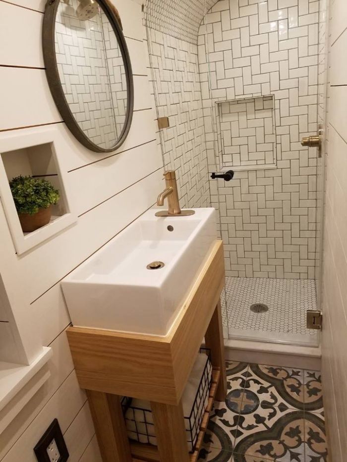 10 of the Dreamiest Skoolie Bathrooms to Inspire Your Build