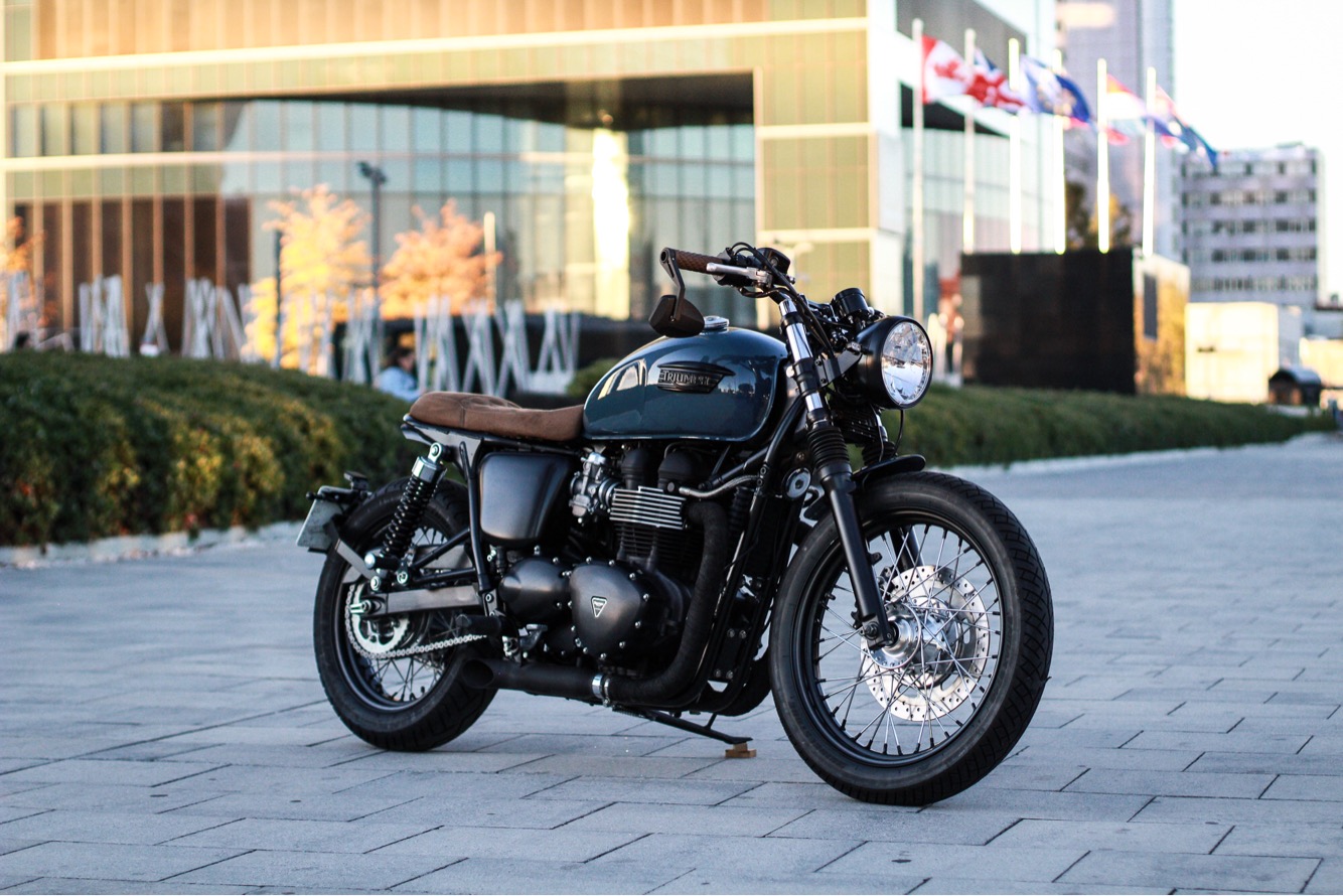 TRIUMPH Bonneville T100 Cafe Racer Best Cafe Racers