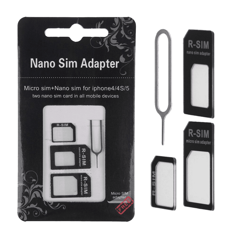 (SIM Card Adapter Kit) Nano SIM Micro SIM Mini SIM