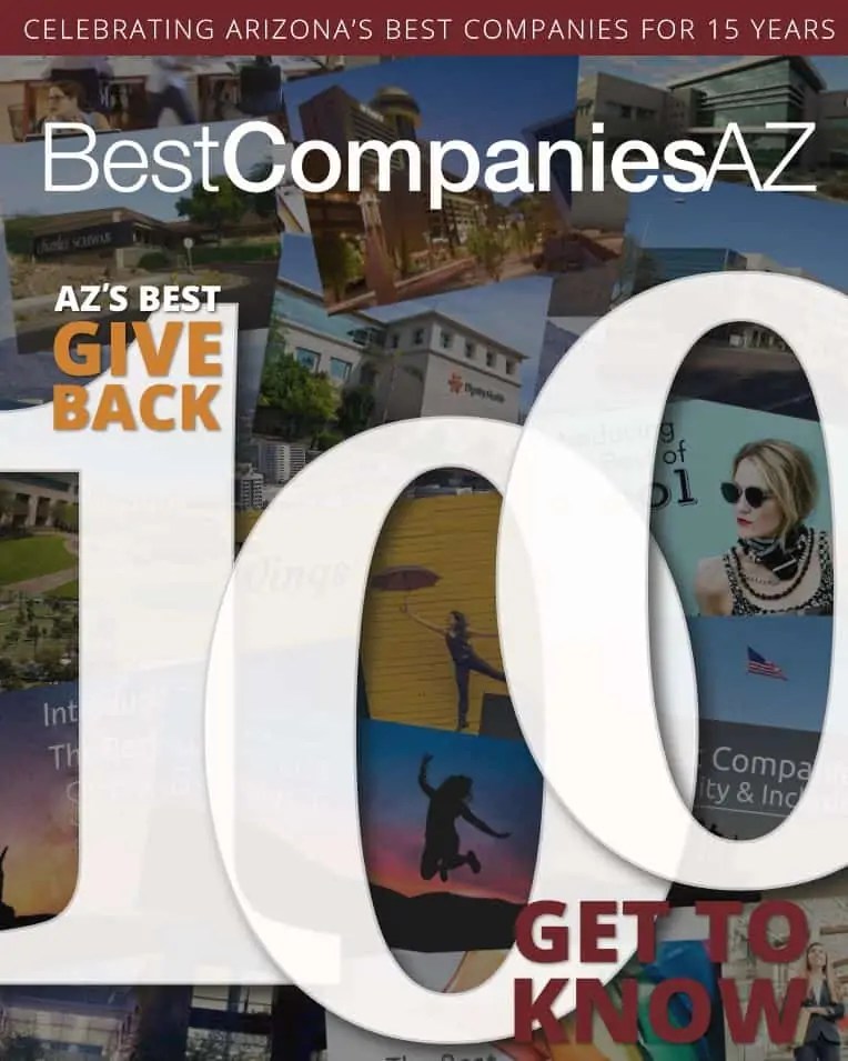100 Best Arizona Companies 15th Anniversary Winners List