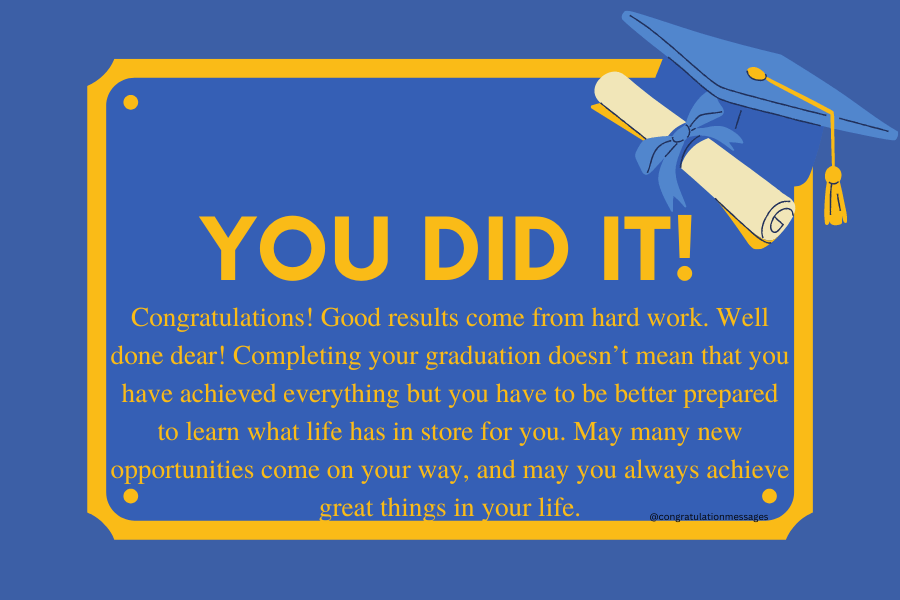Congratulation messages for College Graduates Best Congratulation