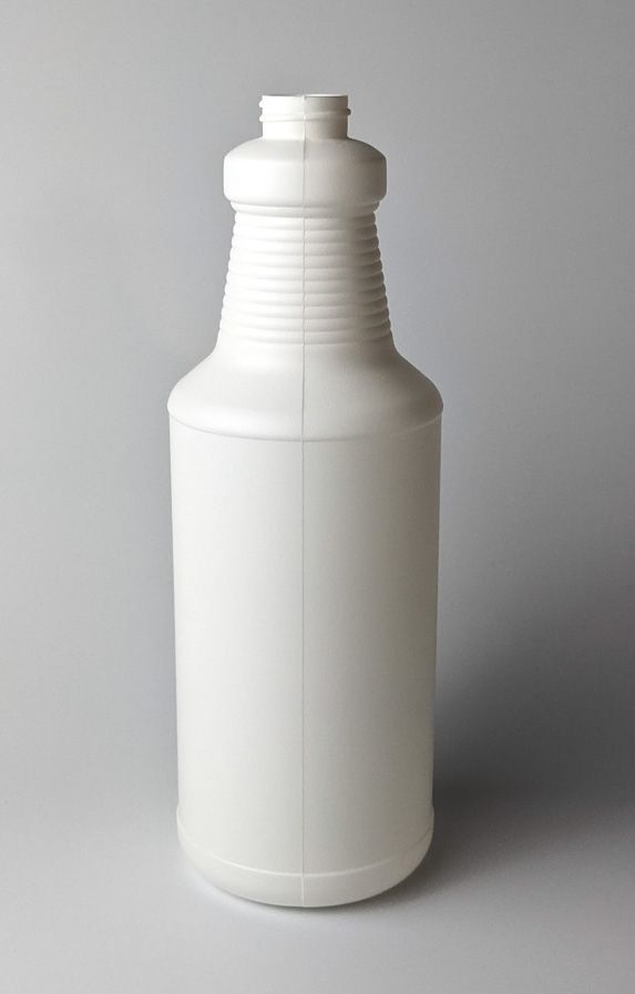 Decanter Sprayer Bottle, White, 32 Oz, 28400 Neck Finish Best Containers