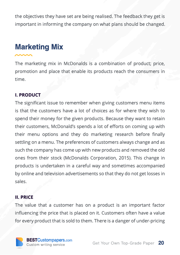 Marketing Plan Assessment Answers MyAssignmentHelp.net