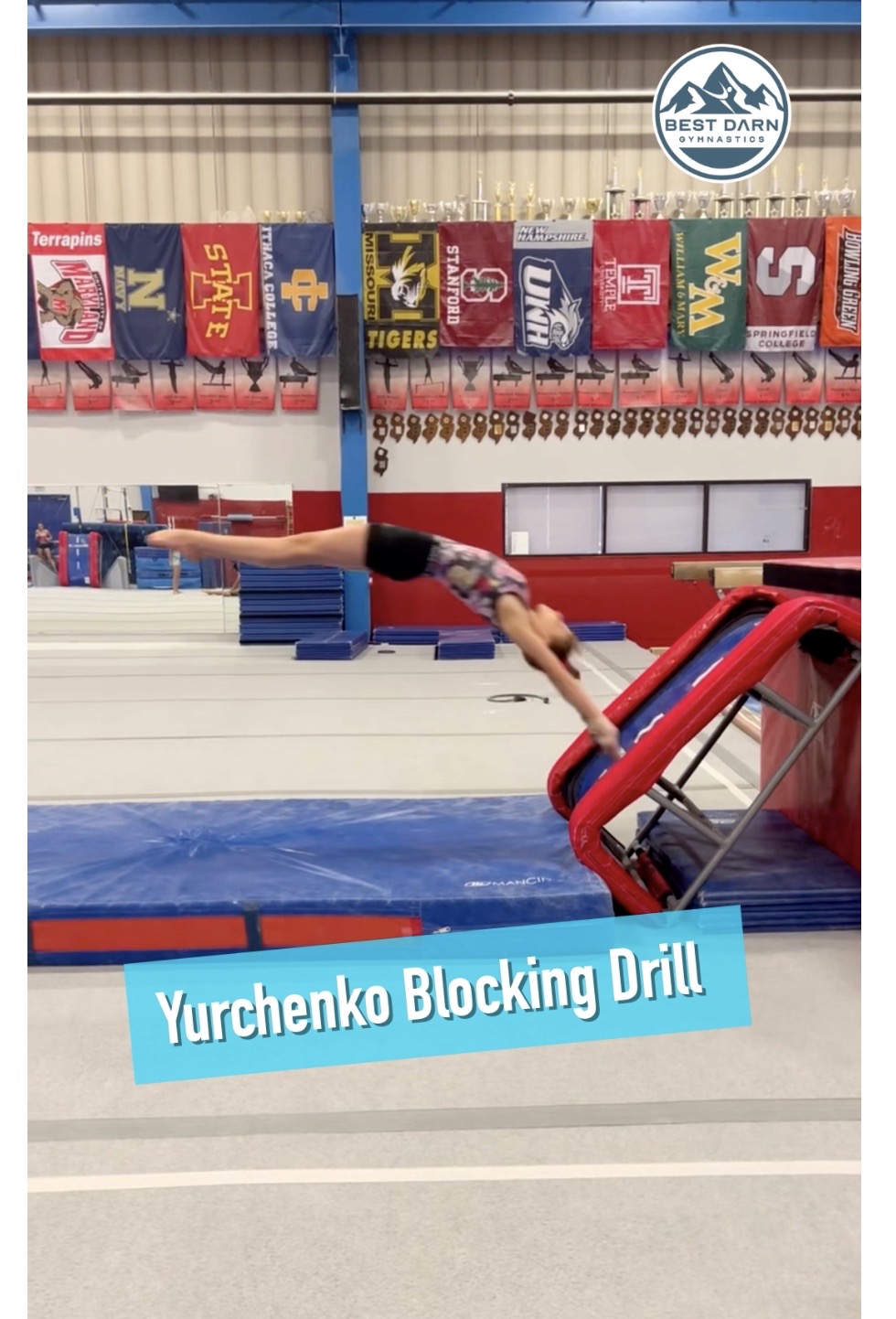 Yurchenko Blocking Drill Best Darn Gymnastics